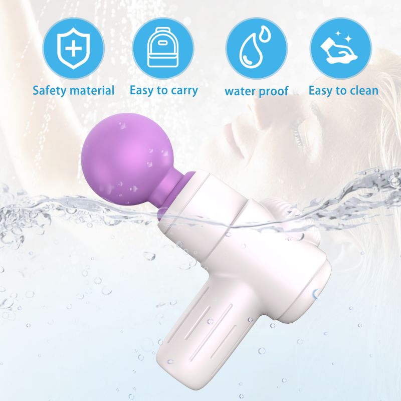 Міні-масажер Every Night Toys Candice біло-фіолетовий, 10 режимів вібрації вид 5