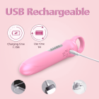 Міні-вібратор Every Night Toys Merry світло-рожевий, 10 режимів вібрації вид 5