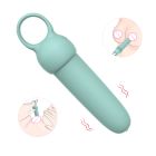 Міні-вібратор Every Night Toys Elliot світло-бірюзовий, 10 режимів вібрації вид 2