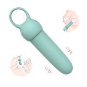 Міні-вібратор Every Night Toys Elliot світло-бірюзовий, 10 режимів вібрації