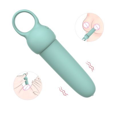 Міні-вібратор Every Night Toys Elliot світло-бірюзовий, 10 режимів вібрації