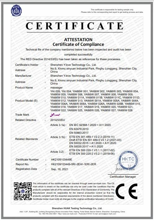 Міні-вібратор Every Night Toys Elliot світло-бірюзовий, 10 режимів вібрації вид 11