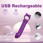 Мини-вибратор Every Night Toys Grace фиолетовый, 10 режимов вибрации вид 7