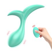 Анальний вібратор Every Night Toys Sally з дистанційним керуванням, бірюзовий, 10 режимів вібрації