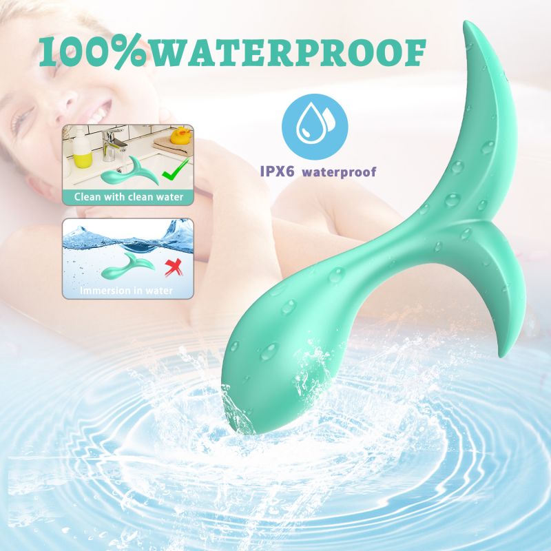 Анальний вібратор Every Night Toys Sally з дистанційним керуванням, бірюзовий, 10 режимів вібрації вид 3