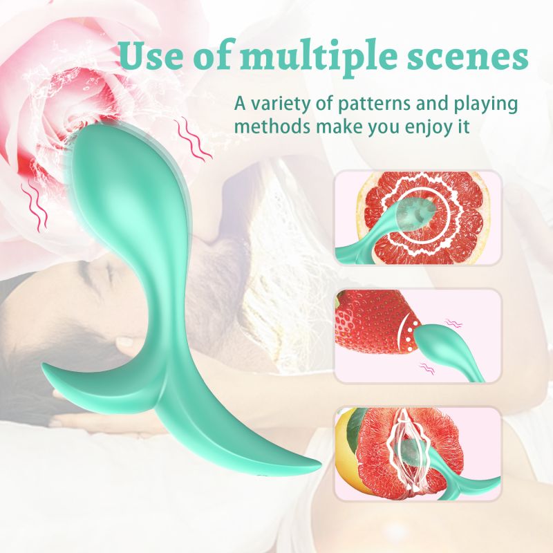 Анальний вібратор Every Night Toys Sally з дистанційним керуванням, бірюзовий, 10 режимів вібрації вид 5