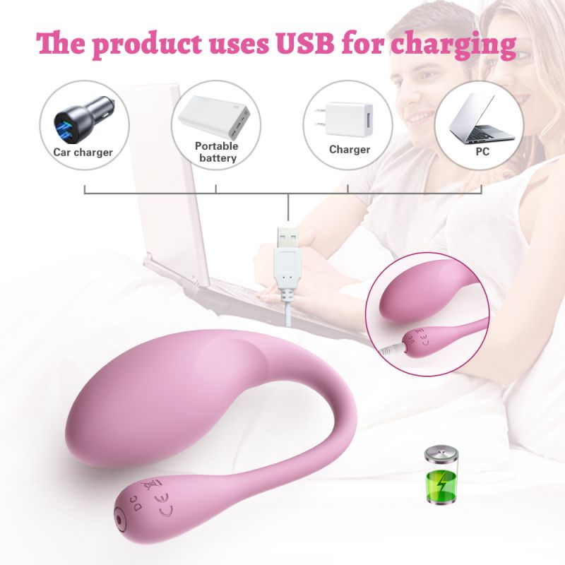 Віброяйце Every Night Toys Isadora з дистанційним керуванням, лавандовий, 10 режимів вібрації вид 3