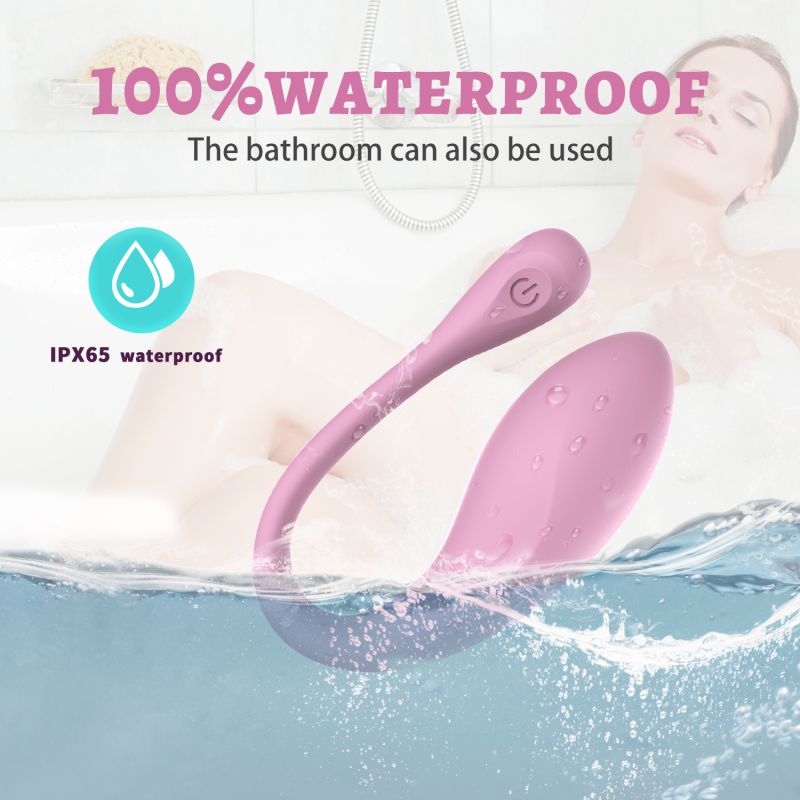 Віброяйце Every Night Toys Isadora з дистанційним керуванням, лавандовий, 10 режимів вібрації вид 5