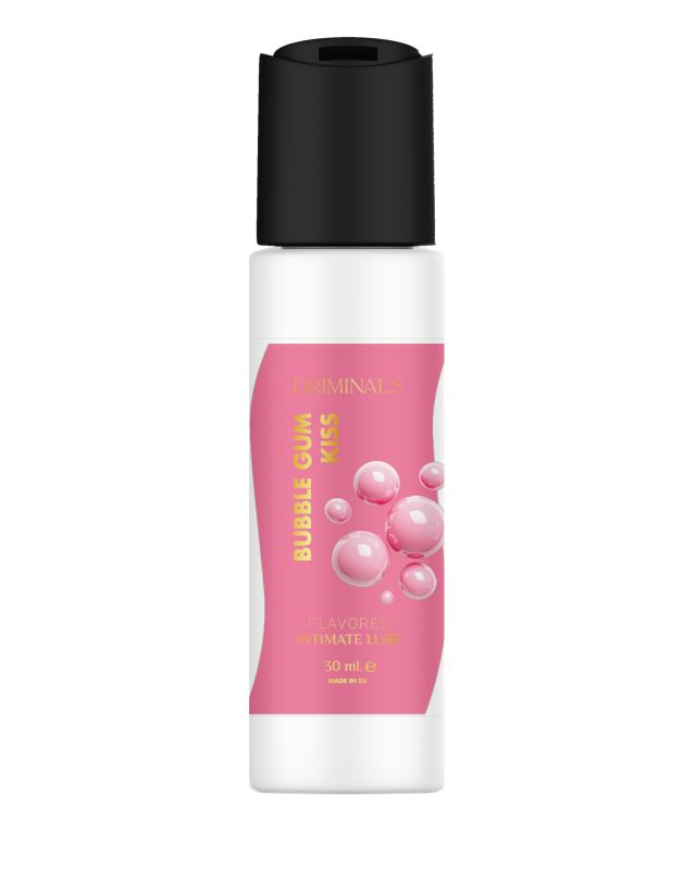 Їстівний лубрикант Driminals Kiss Bubble Gum зі смаком жуйки, 30 мл вид 2