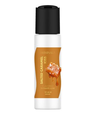 Съедобный лубрикант Driminals Kiss Salted Caramel со вкусом солёной карамели, 30 мл