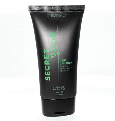 Анальный лубрикант Driminals Secret Door CBD & JOJOBA на водной основе, 50 мл