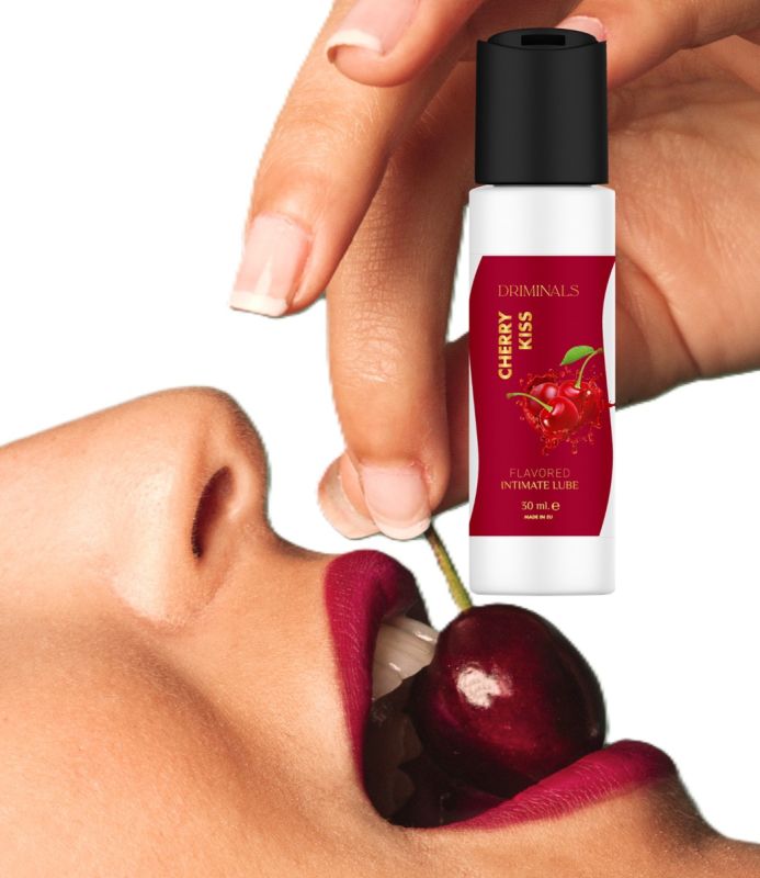 Їстівний лубрикант Driminals Kiss Cherry зі смаком вишні, 30 мл вид 3