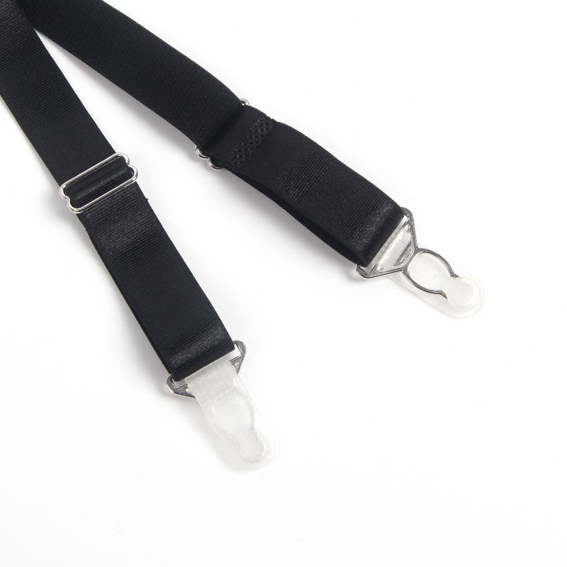 Комплект кружевной пояс для чулок с трусиками Star Night, чёрный, L вид 8