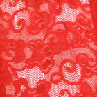 Кружевной пояс для чулок StarNight красный, XS-S вид 7