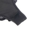 Трусики с кружевом сзади Star Night, чёрные, XS-S вид 11