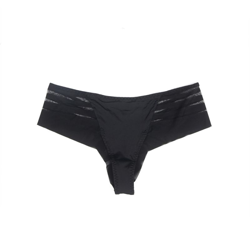 Трусы высокие Star Night, чёрные, S вид 8