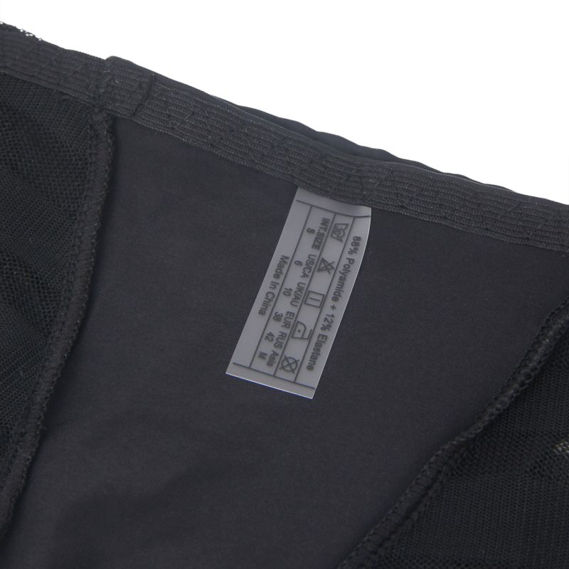 Трусы высокие Star Night, чёрные, S вид 12