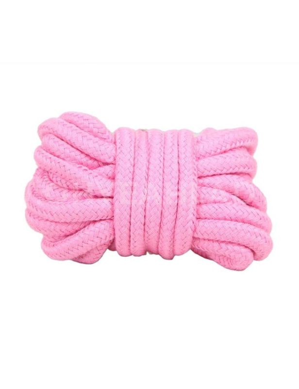 Верёвка для бондажа Star Night розовая, One Size вид 2