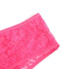 Кружевные трусы с доступом Star Night, розовые, S вид 7