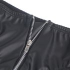 Трусы на молнии StarNight из экокожи, чёрные, S вид 8