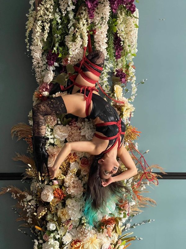 Верёвка для бондажа Star Night красная, One Size вид 3