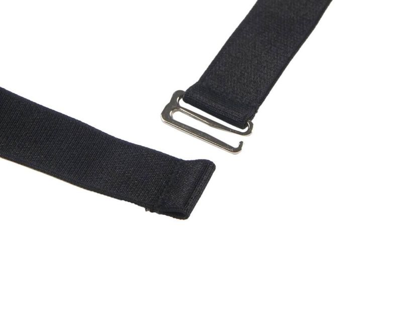 Комплект белья Star Night лиф, пояс и трусики, чёрный, XS-S вид 8