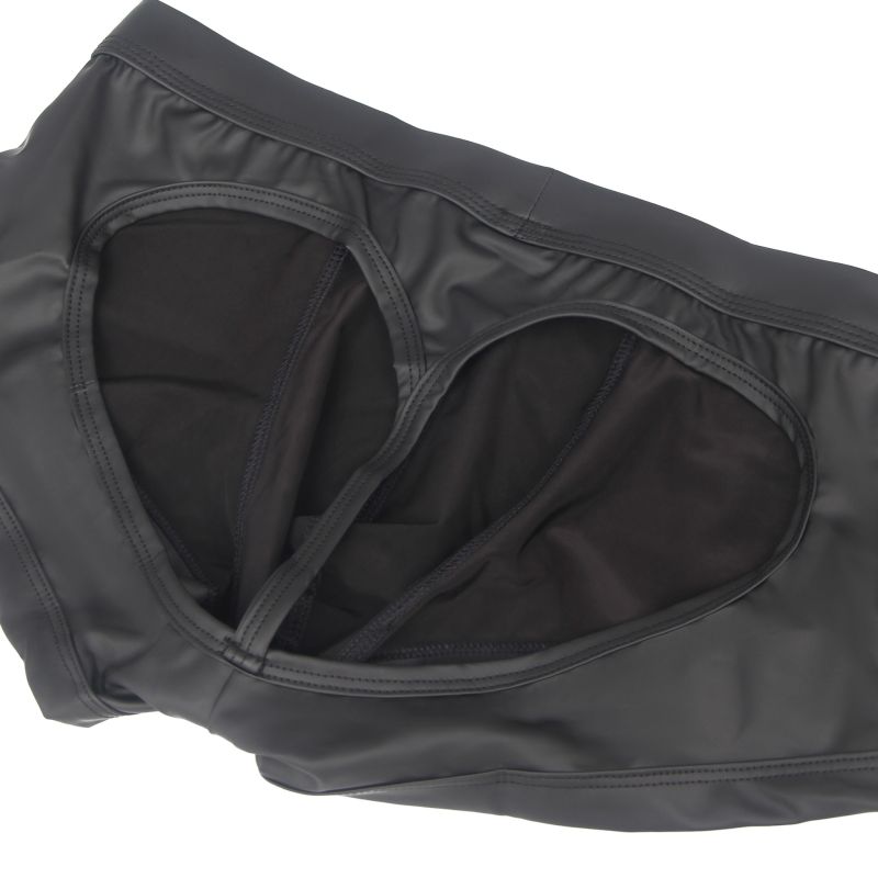 Чоловічі труси Star Night з відкритими сідницями, чорні, L вид 7