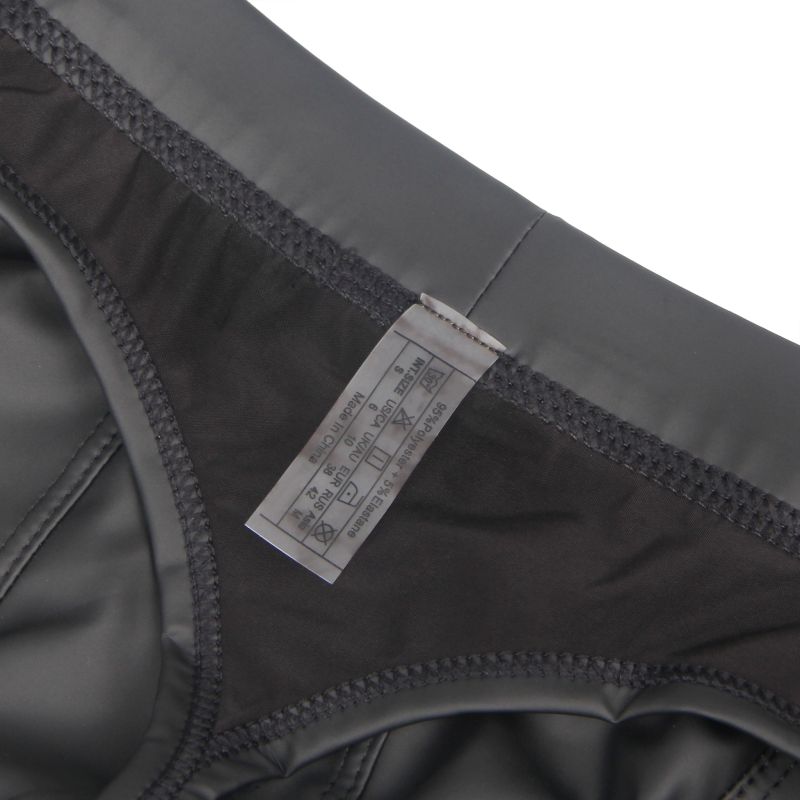 Чоловічі труси Star Night з відкритими сідницями, чорні, L вид 10