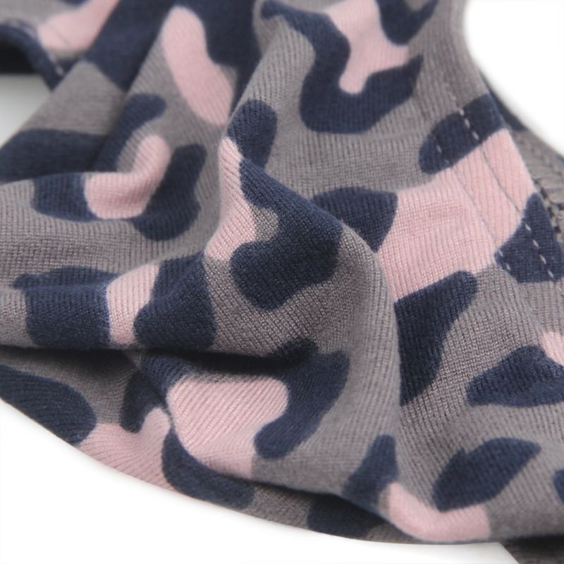 Стрінги чоловічі Star Night з темно-леопардовим принтом, чорно-рожеві, М вид 8