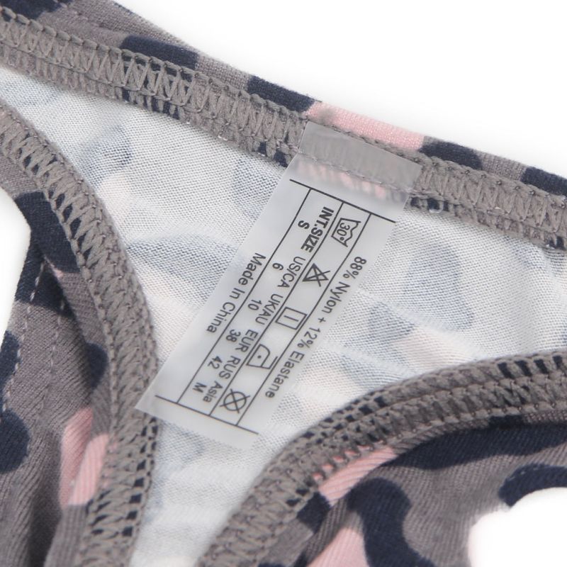 Стрінги чоловічі Star Night з темно-леопардовим принтом, чорно-рожеві, L вид 9