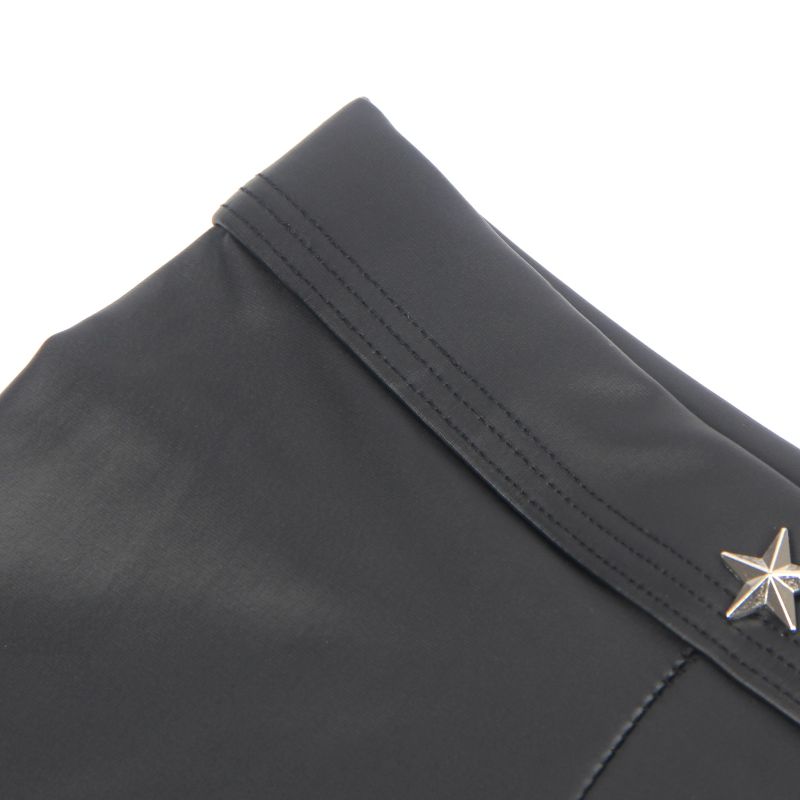 Чоловічі труси-боксери Star Night з імітацією шкіри, чорні, L вид 8