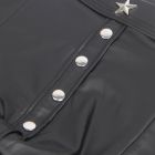 Чоловічі труси-боксери Star Night з імітацією шкіри, чорні, L вид 9