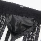 Чоловічі труси відкриті Star Night з мереживом, чорний, M вид 7