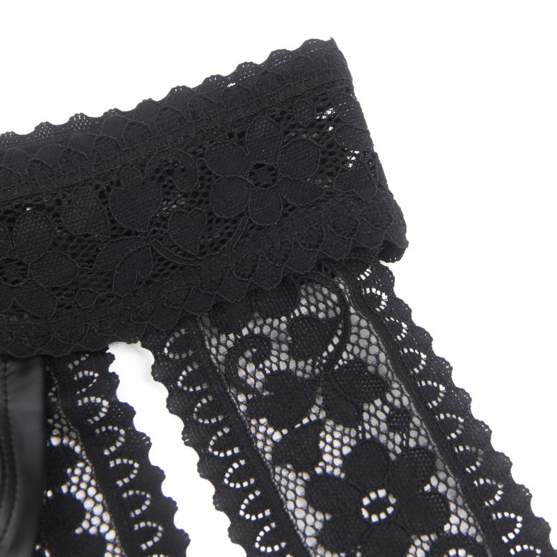 Чоловічі труси відкриті Star Night з мереживом, чорний, M вид 8