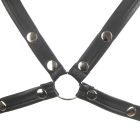 Боді-портупея чоловіча Star Night з обмежувачами та блискавкою, чорна, L вид 7