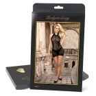 Платье полупрозрачное Star Night с вырезами и открытой спиной, черное, XS-M вид 5