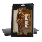 Комбінезон Star Night з візерунками та імітацією панчохи, чорний, XS-M вид 5