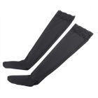 Эластичные чулки Star Night с кружевной коронкой, черные, XS-L вид 5