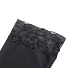 Эластичные чулки Star Night с кружевной коронкой, черные, XS-L вид 6