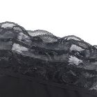 Эластичные чулки Star Night с кружевной коронкой, черные, XS-L вид 7