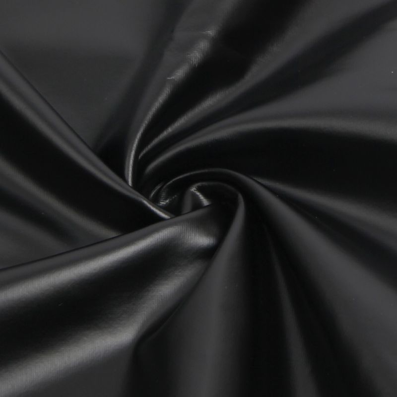 Платье с кружевом Star Night с имитацией винила, черное, S вид 10