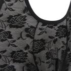 Мужской комбинезон-шорты Star Night кружевной, черный, XL вид 9