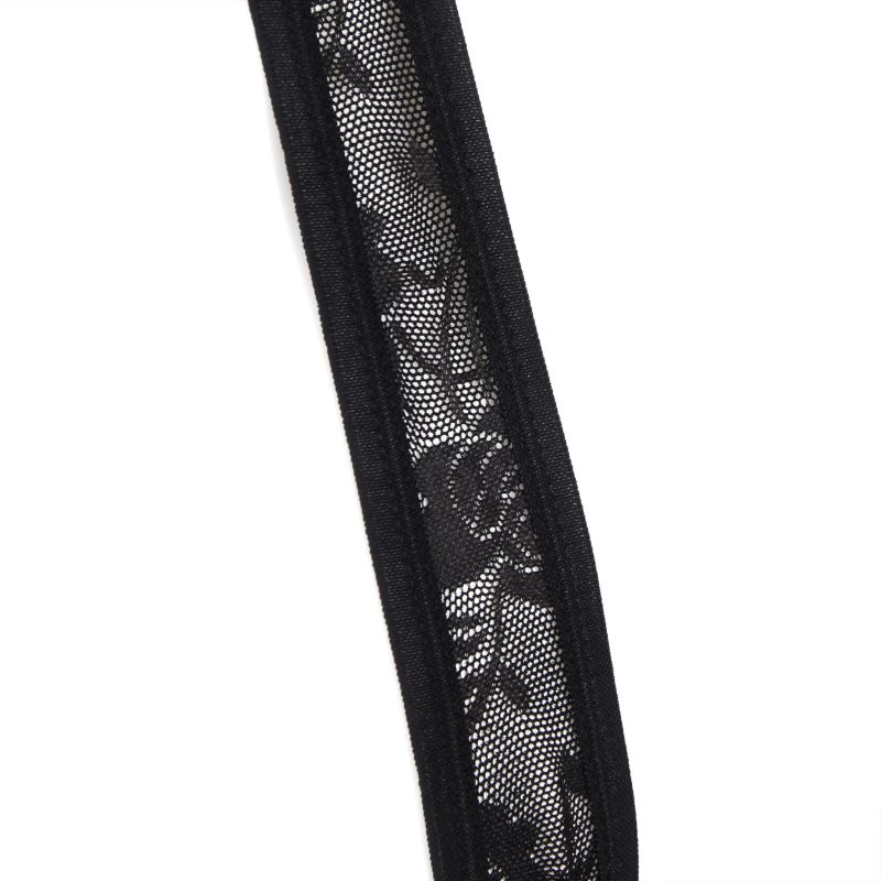 Чоловічий комбінезон-шорти Star Night мереживний, чорний, XL вид 10