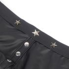 Чоловічі труси із заклепками Star Night з імітацією шкіри, чорні, XL вид 8