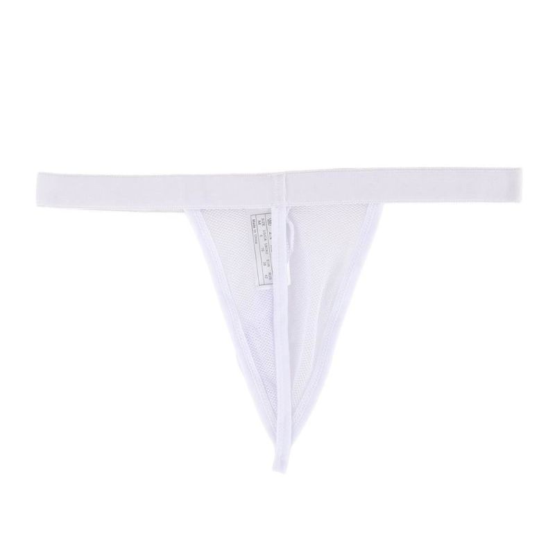 Стринги чоловічі Star Night у сіточку, білі, XS-M вид 6