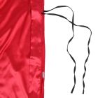 Халат с кружевной спинкой Star Night с поясом и стрингами, красно-чёрный, XS-S вид 10