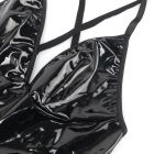 Платье с чокером, глянцевое Star Night Wet Look с имитацией винила, черное, L вид 6