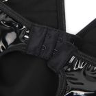 Платье с чокером, глянцевое Star Night Wet Look с имитацией винила, черное, L вид 9