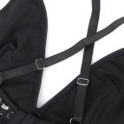 Платье с чокером, глянцевое Star Night Wet Look с имитацией винила, черное, L вид 10