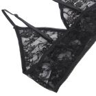 Комплект белья с перчатками Star Night кружевной, черный, XS-S вид 8